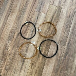 Wooden Beaded wall decorations Set